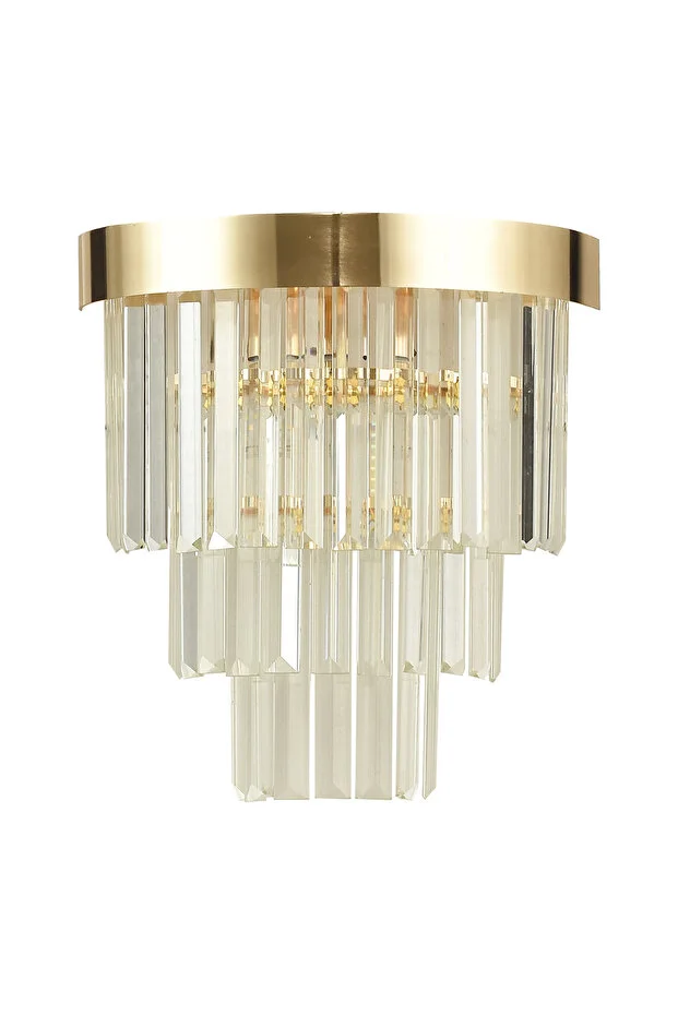 Desina Kristal Taşlı Lüks Aplik - (eskitme Kaplama)